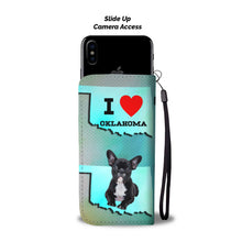 Load image into Gallery viewer, Cute French Bulldog Print Wallet Case-Free Shipping-OK State