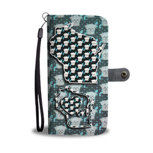 Load image into Gallery viewer, Cute Maltese Pattern Print Wallet Case-Free Shipping-WI State
