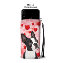 Load image into Gallery viewer, Boston Terrier Print Wallet Case-Free Shipping-WY State