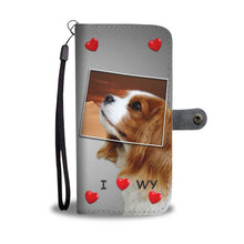 Load image into Gallery viewer, Cavalier King Charles Spaniel Print Wallet Case-Free Shipping-WY State