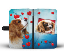Load image into Gallery viewer, Cute Cavalier King Charles Spaniel Print Wallet Case-Free Shipping-WY State
