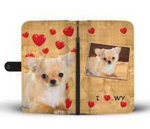 Load image into Gallery viewer, Cute Chihuahua Print Wallet Case-Free Shipping-WY State