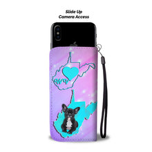 Load image into Gallery viewer, Cute French Bulldog Print Wallet Case-Free Shipping-WV State