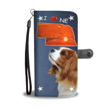 Load image into Gallery viewer, Cavalier King Charles Spaniel Print Wallet Case-Free Shipping-NE State