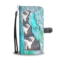 Load image into Gallery viewer, Cute Maltese Dog Print Wallet Case-Free Shipping-DE State
