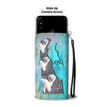 Load image into Gallery viewer, Cute Maltese Dog Print Wallet Case-Free Shipping-DE State