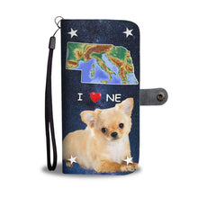 Load image into Gallery viewer, Chihuahua Print Wallet Case-Free Shipping-NE State