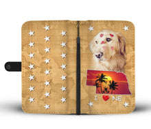 Load image into Gallery viewer, Cute Golden Retriever Print Wallet Case- Free Shipping-NE State