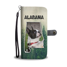 Load image into Gallery viewer, Boston Terrier Print Wallet Case-Free Shipping-AL State