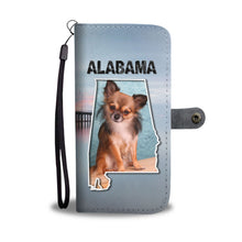 Load image into Gallery viewer, Chihuahua Print Wallet Case-Free Shipping-AL State
