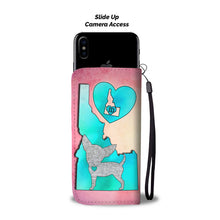 Load image into Gallery viewer, Chihuahua Dog Art Print Wallet Case-Free Shipping-ID State