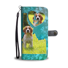 Load image into Gallery viewer, Cute Beagle Print Wallet Case-Free Shipping-ID State