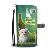 Load image into Gallery viewer, Cute Maltese Dog Print Wallet Case-Free Shipping-ID State