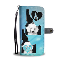 Load image into Gallery viewer, Cute Poodle Dog Print Wallet Case-Free Shipping-ID State
