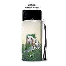 Load image into Gallery viewer, Cute Basset Hound Print Wallet Case-Free Shipping-RI State