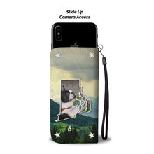 Load image into Gallery viewer, Boston Terrier Print Wallet Case-Free Shipping-RI State
