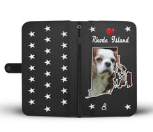 Load image into Gallery viewer, Cavalier King Charles Spaniel Print Wallet Case-Free Shipping-RI State