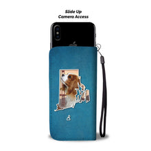 Load image into Gallery viewer, Cute Cavalier King Charles Spaniel Print Wallet Case-Free Shipping-RI State