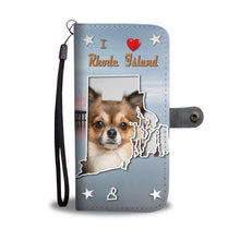 Load image into Gallery viewer, Cute Chihuahua Print Wallet Case-Free Shipping-RI State