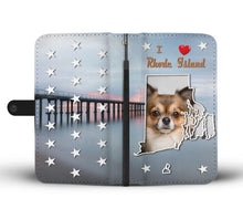 Load image into Gallery viewer, Cute Chihuahua Print Wallet Case-Free Shipping-RI State