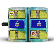 Load image into Gallery viewer, Cute Beagle Print Wallet Case-Free Shipping-KS State