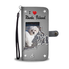 Load image into Gallery viewer, Cute Maltese Dog Print Wallet Case-Free Shipping-RI State