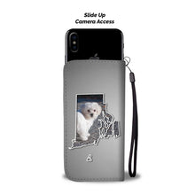 Load image into Gallery viewer, Cute Maltese Dog Print Wallet Case-Free Shipping-RI State