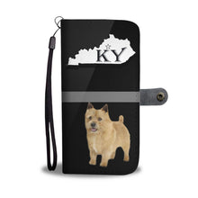 Load image into Gallery viewer, Cute Norwich Terrier Print Wallet Case-Free Shipping-KY State