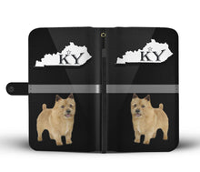 Load image into Gallery viewer, Cute Norwich Terrier Print Wallet Case-Free Shipping-KY State