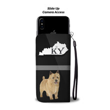Load image into Gallery viewer, Cute Norwich Terrier Print Wallet Case-Free Shipping-KY State