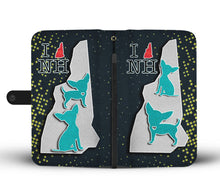 Load image into Gallery viewer, Chihuahua Dog Art Print Wallet Case-Free Shipping-NH State