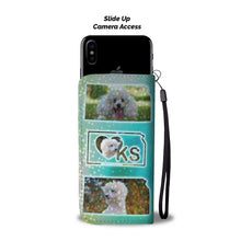 Load image into Gallery viewer, Cute Poodle Dog Print Wallet Case-Free Shipping-KS State