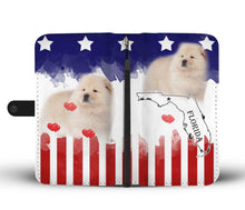 Load image into Gallery viewer, Chow Chow Dog Print Wallet Case-Free Shipping-FL State