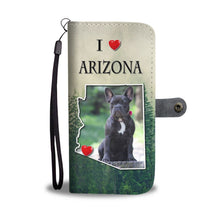 Load image into Gallery viewer, Cute French Bulldog Print Wallet Case-Free Shipping-AZ State