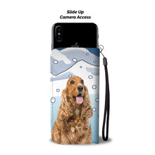 Load image into Gallery viewer, Cocker Spaniel Print Wallet Case-Free Shipping-FL State