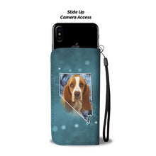 Load image into Gallery viewer, Cute Basset Hound Print Wallet Case-Free Shipping-NV State