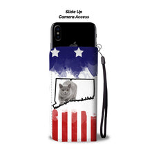 Load image into Gallery viewer, British Shorthair Cat Print Wallet Case-Free Shipping-CT State