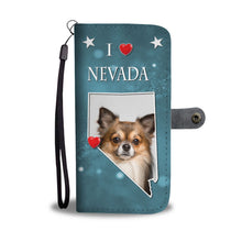 Load image into Gallery viewer, Cute Chihuahua Print Wallet Case-Free Shipping-NV State