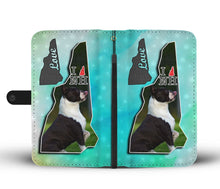 Load image into Gallery viewer, Boston Terrier Print Wallet Case-Free Shipping-NH State