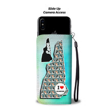 Load image into Gallery viewer, Cavalier King Charles Spaniel Dog Pattern Print Wallet Case-Free Shipping-NH State