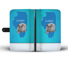 Load image into Gallery viewer, British Shorthair Cat Print Wallet Case-Free Shipping-IL State