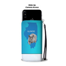 Load image into Gallery viewer, British Shorthair Cat Print Wallet Case-Free Shipping-IL State