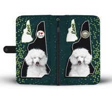 Load image into Gallery viewer, Cute Poodle Dog Print Wallet Case-Free Shipping-NH State