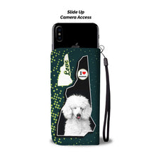 Load image into Gallery viewer, Cute Poodle Dog Print Wallet Case-Free Shipping-NH State
