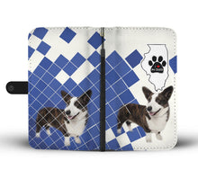 Load image into Gallery viewer, Cardigan Welsh Corgi Print Wallet Case-Free Shipping-IL State