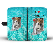 Load image into Gallery viewer, Cute Beagle Dog Print Wallet Case-Free Shipping-IN State