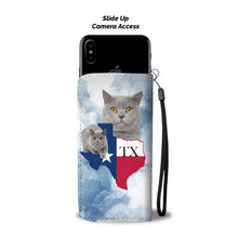Load image into Gallery viewer, British Shorthair Cat Print Wallet Case-Free Shipping-TX State