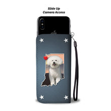 Load image into Gallery viewer, Cute Bichon Frise Print Wallet Case-Free Shipping-IN State
