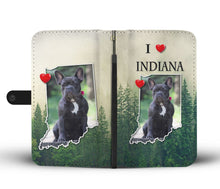 Load image into Gallery viewer, Cute French Bulldog Print Wallet Case-Free Shipping-IN State