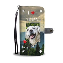 Load image into Gallery viewer, Cute Golden Retriever Print Wallet Case-Free Shipping-IN States